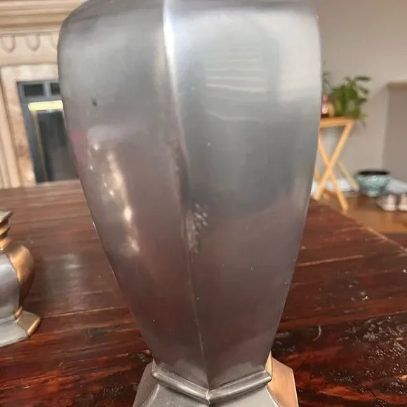 Vintage Pottery Barn Silver Vase Collection - Picture 5 of 10